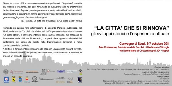 LA CITTÀ CHE SI RINNOVA